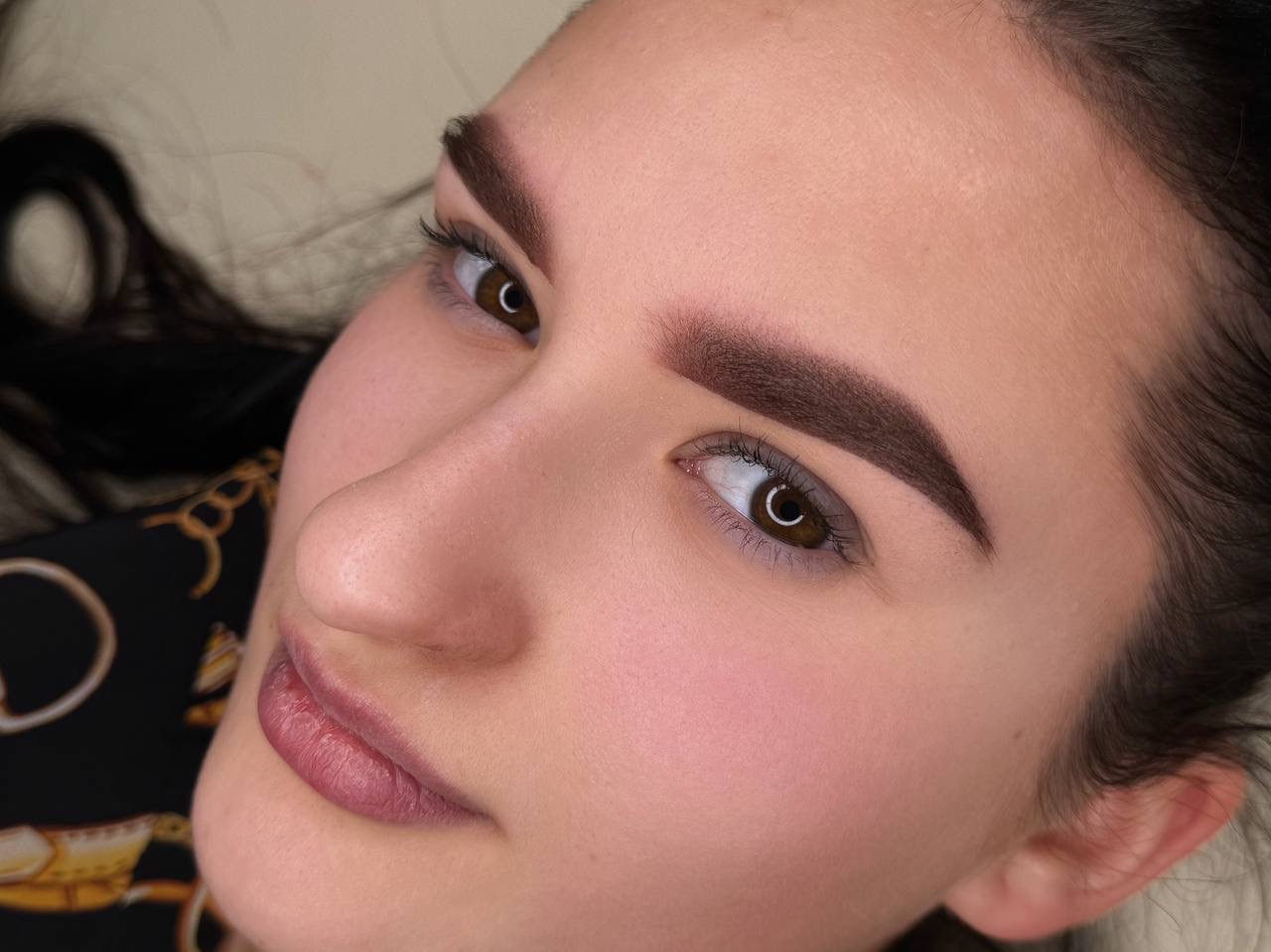 Permanent makeup work quality — after training 2