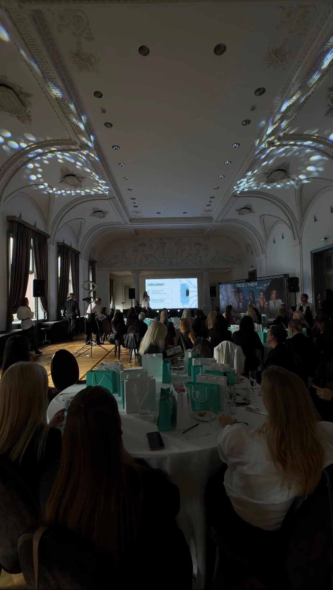 International PMU conference hall during Marija's presentation